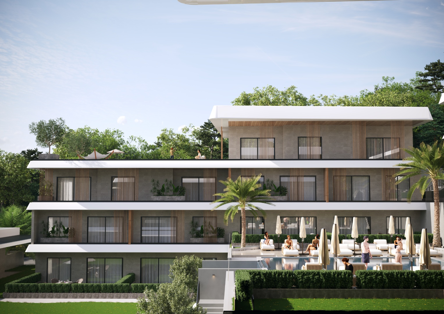 KUŞADASI DENİZ MANZARALI 4+1 DUBLEKS HAVUZLU RESIDENCE - AYDIN KUŞADASI TÜRKMEN MAHALLESİ - undefined undefined