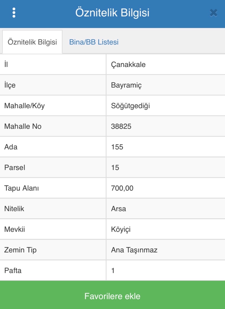 ÇANAKKE BAYRAMİÇ SÖĞÜTGEDİĞİ KÖYÜNDE İMARLI ARSA - ÇANAKKALE BAYRAMİÇ SÖĞÜTGEDİĞİ KÖYÜ - undefined undefined