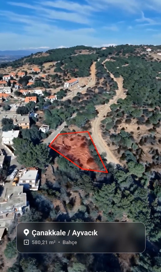 Çanakkale Ayvacık Adatepe de % 40 ile 2 Kat İmarlı Arsa - ÇANAKKALE AYVACIK ADATEPE KÖYÜ - undefined undefined