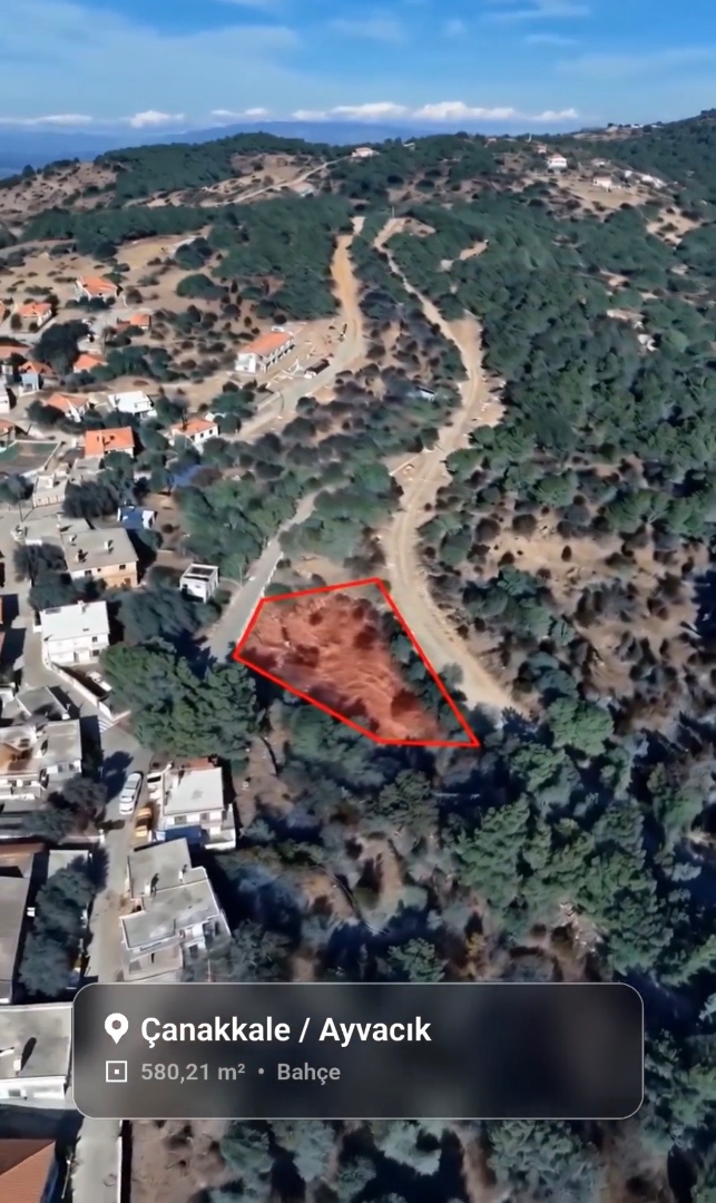Çanakkale Ayvacık Adatepe de % 40 ile 2 Kat İmarlı Arsa - ÇANAKKALE AYVACIK ADATEPE KÖYÜ - undefined undefined