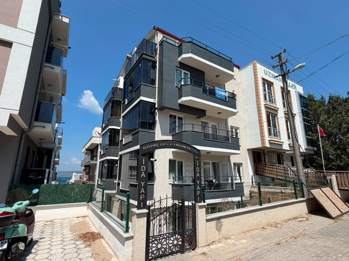 KEPEZ BOĞAZKENTTE KİRALIK MANZARALI VE TERASLI 1+1 DAİRE ! - ÇANAKKALE MERKEZ KEPEZ BELDESİ, BOĞAZKENT MAHALLESİ - undefined undefined