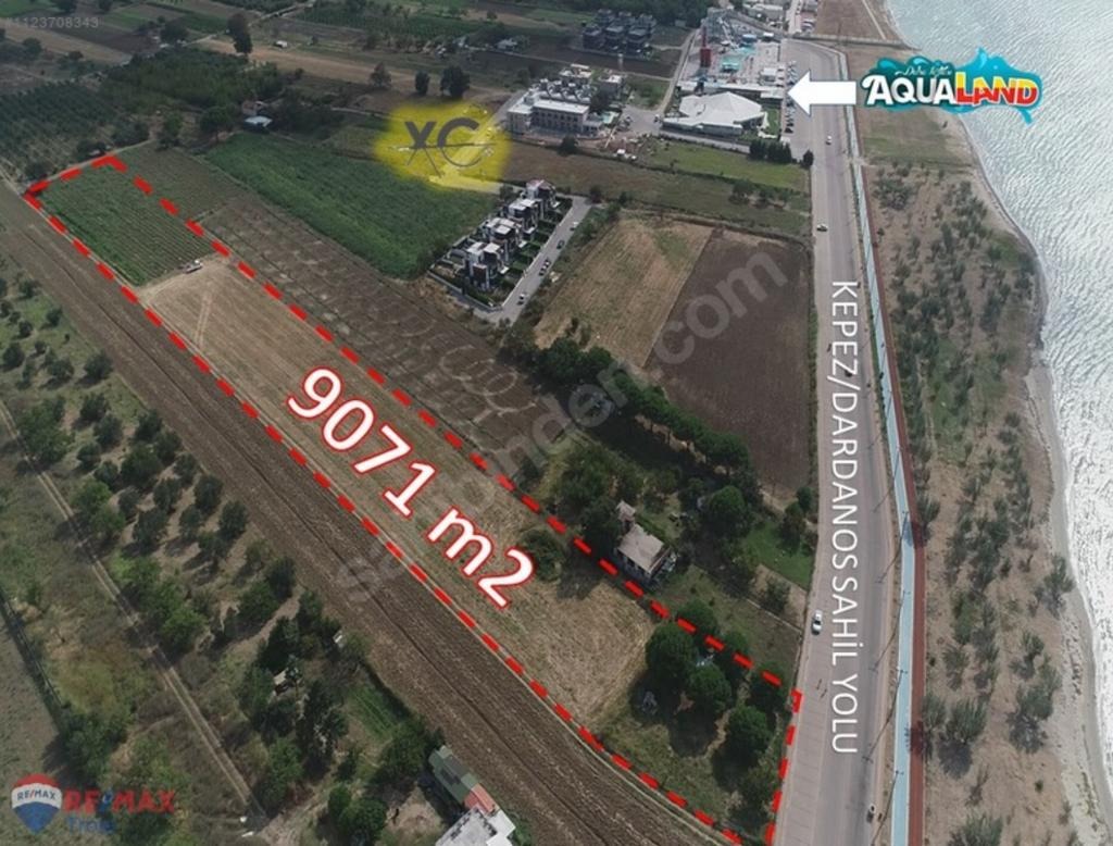 KEPEZ AQUAPARK HİZASINDA YOLA SIFIR 363m² KUPON HİSSE - ÇANAKKALE MERKEZ KEPEZ BELDESİ, CUMHURİYET MAHALLESİ - undefined undefined