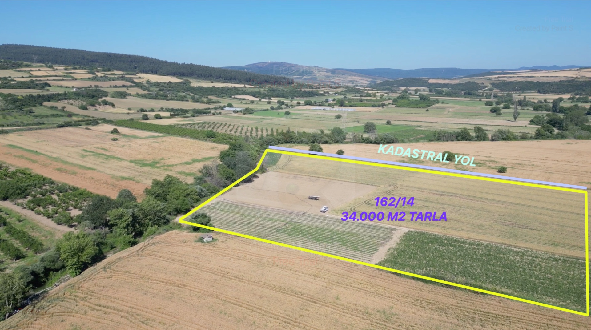 ÇANAKKALE  GELİBOLU BAYIRKÖY'DE SATILIK 34.000 m² TARIM VE ÇİFTLİK ARAZİSİ - ÇANAKKALE GELİBOLU BAYIRKÖY KÖYÜ - undefined [object Object]