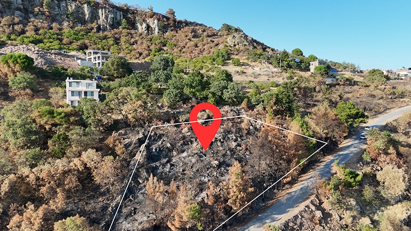 AHMETÇE’DE GELECEĞİ SATIN ALIN | İMAR SINIRINDA 1654 M² MANZARALI ARSA - ÇANAKKALE AYVACIK AHMETÇE KÖYÜ - undefined undefined - Thumbnail