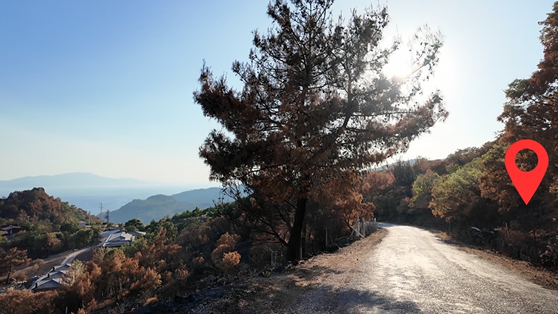 AHMETÇE’DE GELECEĞİ SATIN ALIN | İMAR SINIRINDA 1654 M² MANZARALI ARSA - ÇANAKKALE AYVACIK AHMETÇE KÖYÜ - undefined undefined - Thumbnail