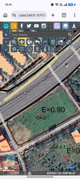 TEKİRDAĞ BARBAROS SATILIK 3.712 M2 KONUT İMARLI ARSA - TEKİRDAĞ SÜLEYMANPAŞA BARBAROS MAHALLESİ - undefined undefined - Thumbnail