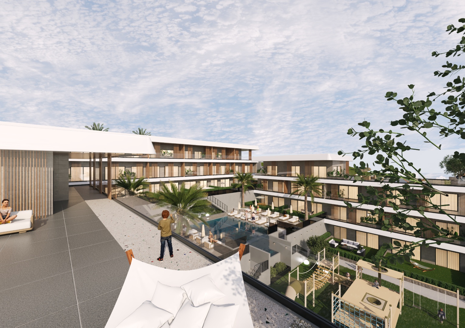 KUŞADASI DENİZ MANZARALI 4+1 DUBLEKS HAVUZLU RESIDENCE - AYDIN KUŞADASI TÜRKMEN MAHALLESİ - undefined undefined - Thumbnail