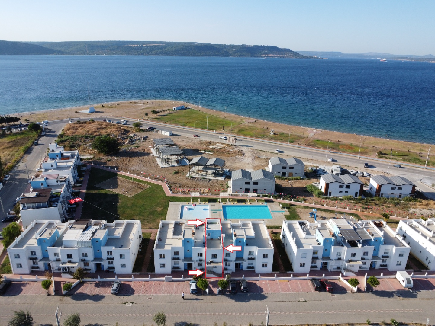 KEPEZ PORTO MARE 1'DE 2+1 DUBLEKS VE TERASLI KİRALIK VİLLA ! - ÇANAKKALE MERKEZ KEPEZ BELDESİ, BOĞAZKENT MAHALLESİ - undefined undefined - Thumbnail