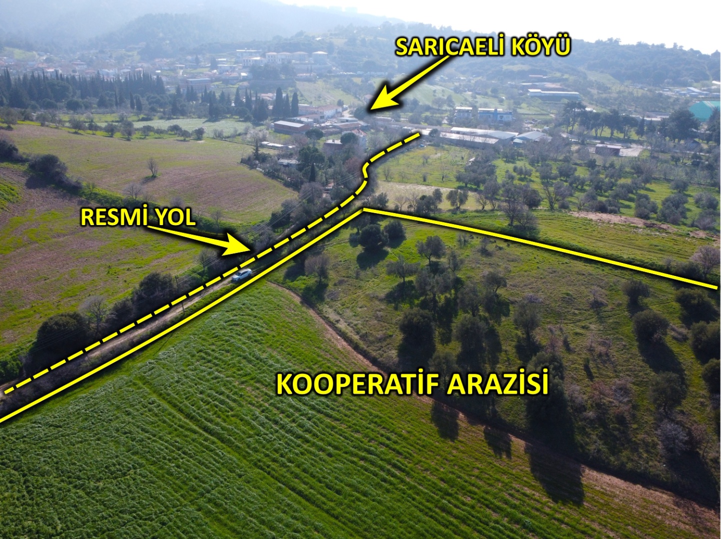 SARICAELİ İMAR SINIRINDA SINIRLI SAYIDA KOOPERATİF HİSSELERİ - ÇANAKKALE MERKEZ SARICAELİ KÖYÜ - undefined undefined - Thumbnail