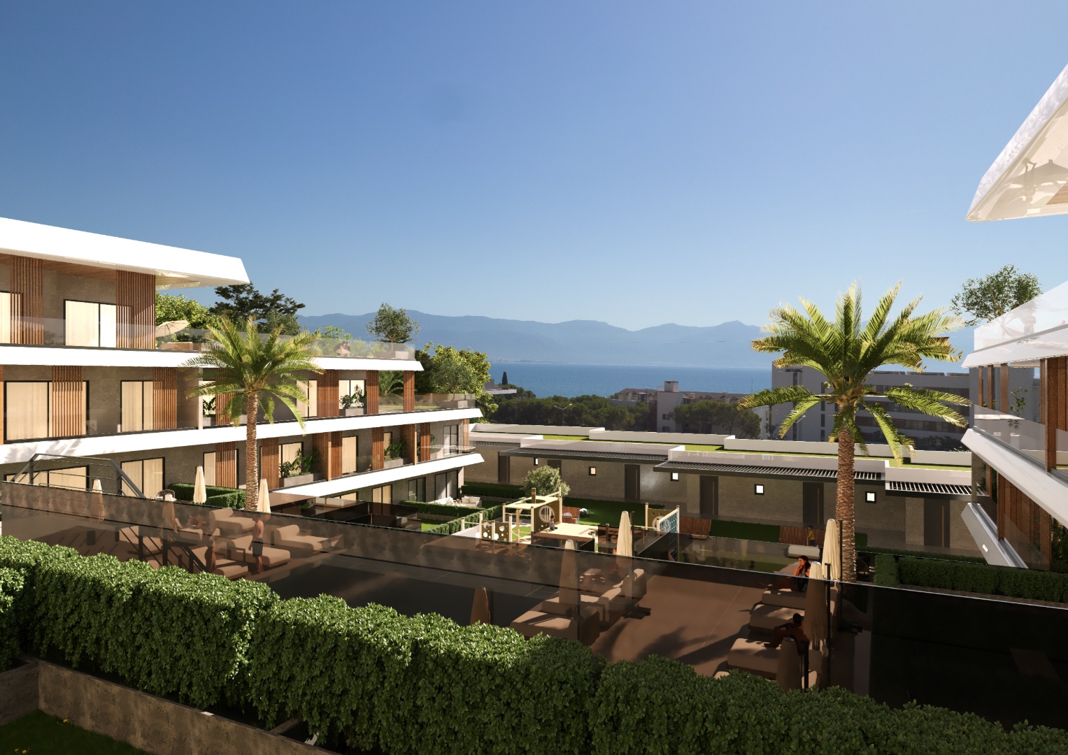 KUŞADASI DENİZ MANZARALI 4+1 DUBLEKS HAVUZLU RESIDENCE - AYDIN KUŞADASI TÜRKMEN MAHALLESİ - undefined undefined - Thumbnail