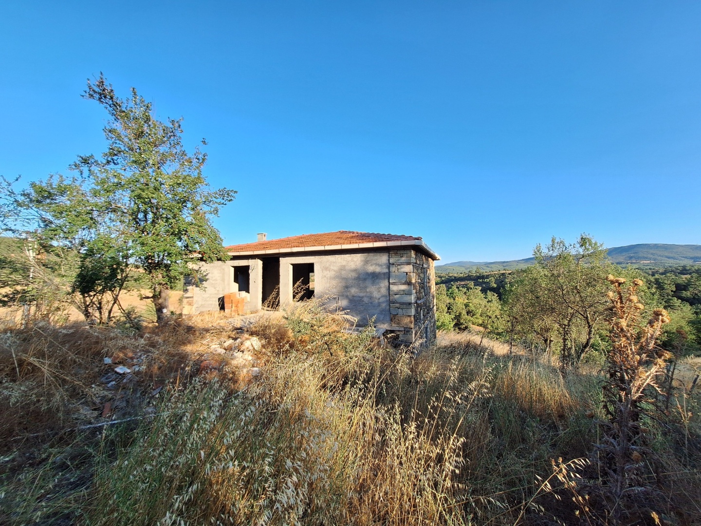 ÇANAKKALE LAPSEKİ HACIGELEN DE SATILIK 985 M2 ARSA İÇİNDE 4+2 TAŞ EV - ÇANAKKALE LAPSEKİ HACIGELEN KÖYÜ - undefined undefined - Thumbnail
