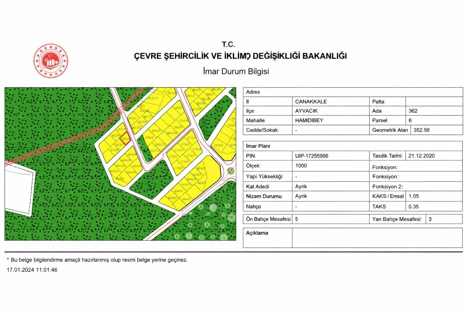 Çanakkale Ayvacık Hamdibey’de Satılık İmarlı Arsa - ÇANAKKALE AYVACIK HAMDİBEY MAHALLESİ - undefined undefined - Thumbnail