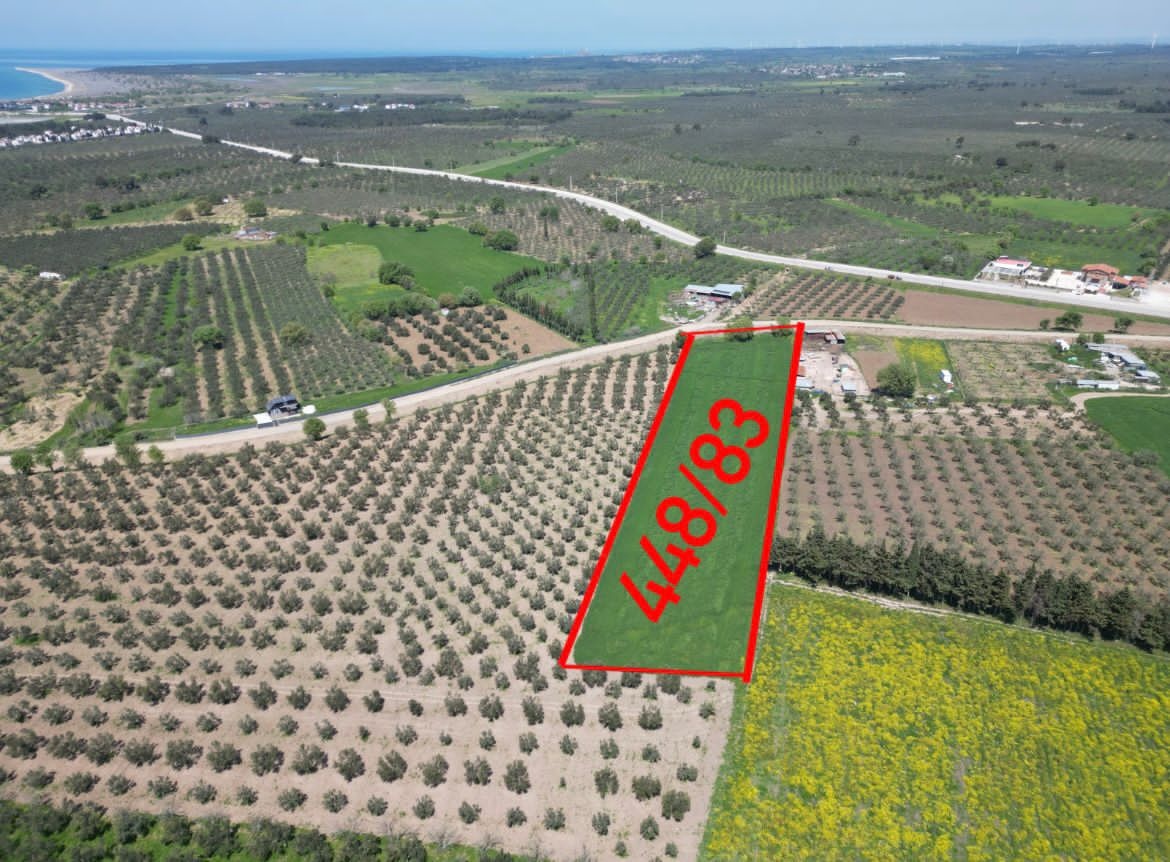 ÇANAKKALE GEYİKLİDE 9.368 M2 SATILIK TARLA