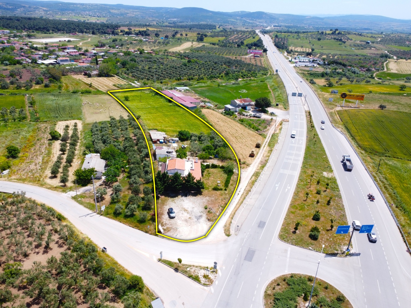 ÇANAKKALE GÖKÇALI'DA İYİ KONUMDA KISMİ İMARLI SATILIK ARSA - ÇANAKKALE MERKEZ GÖKÇALI KÖYÜ - undefined [object Object]