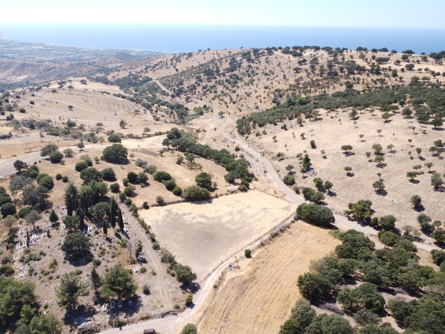 AYVACIK KÖSEDEREDE SATILIK DENİZ MANZARALI TARLA - ÇANAKKALE AYVACIK KÖSEDERE KÖYÜ, KARAAYIT MEVKİİ - undefined undefined - Thumbnail