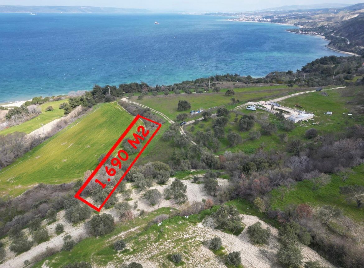 ÇANAKKALE İNTEPEDE DENİZ MANZARALI 1690 m² SATILIK ARSA - ÇANAKKALE MERKEZ ERENKÖY KÖYÜ, ERENKÖY MERKEZ MEVKİİ - undefined undefined - Thumbnail