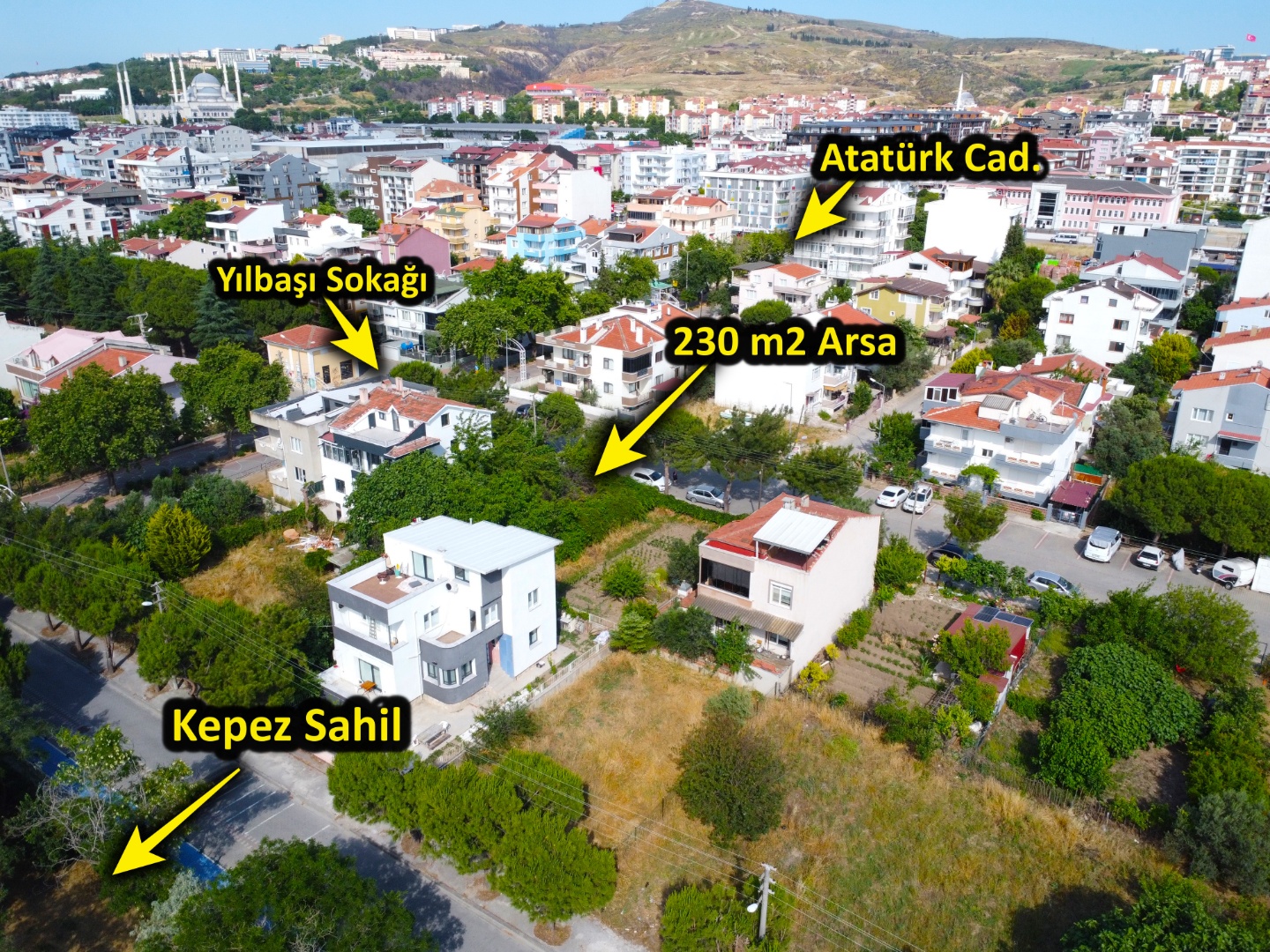 ÇANAKKALE KEPEZ SAHİL BÖLGESİNDE 230 M2 ARSA - ÇANAKKALE MERKEZ KEPEZ BELDESİ, CUMHURİYET MAHALLESİ - undefined undefined - Thumbnail