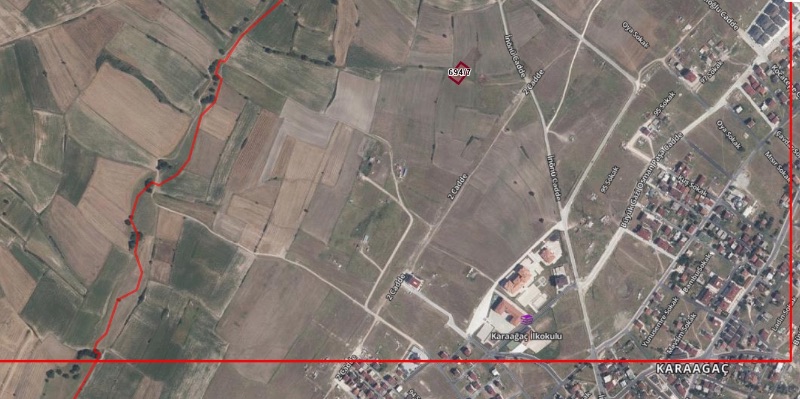 Tekirdağ Kapaklı Karaağaç 1302 m2 Konut İmarlı Satılık Arsa - TEKİRDAĞ KAPAKLI KARAAĞAÇ MAHALLESİ - undefined undefined - Thumbnail