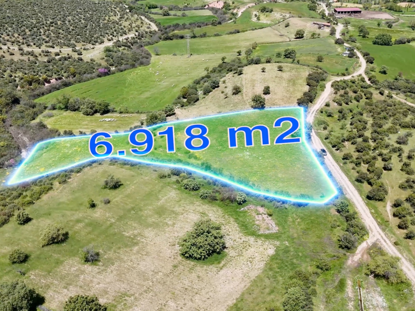 ÇANAKKALE, EZİNE, BAHÇELİ KÖYÜ'NDE BARAJA YAKIN, SULU TARIM VEYA ÇİFTLİK İÇİN UYGUN, KADASTRAL YOLU OLAN TARLA - ÇANAKKALE EZİNE BAHÇELİ KÖYÜ - undefined undefined - Thumbnail