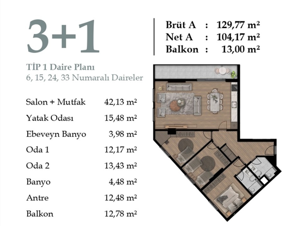 ÇANAKKALE KEPEZ'DE FUL BOĞAZ MANZARALI EBEVEYN BANYOLU SATILIK 3+1 DAİRE - ÇANAKKALE MERKEZ KEPEZ BELDESİ, BOĞAZKENT MAHALLESİ - undefined undefined - Thumbnail