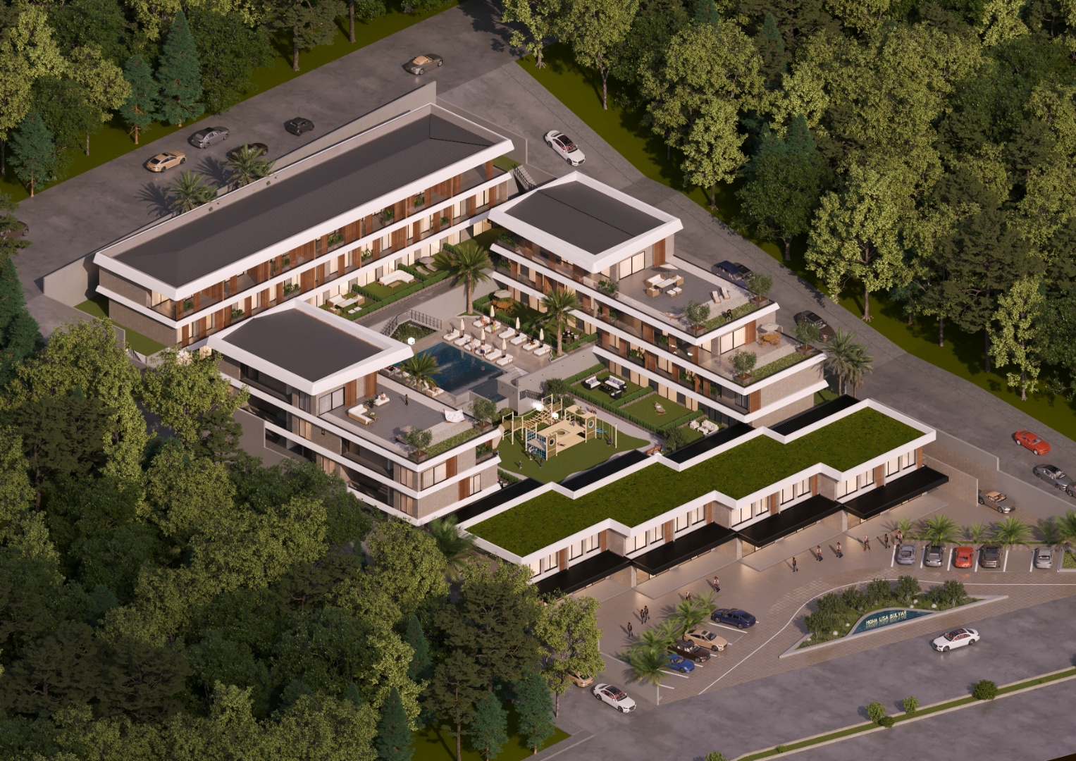 KUŞADASI DENİZ MANZARALI 1+1 TERASLI RESIDENCE  - AYDIN KUŞADASI TÜRKMEN MAHALLESİ - undefined undefined - Thumbnail