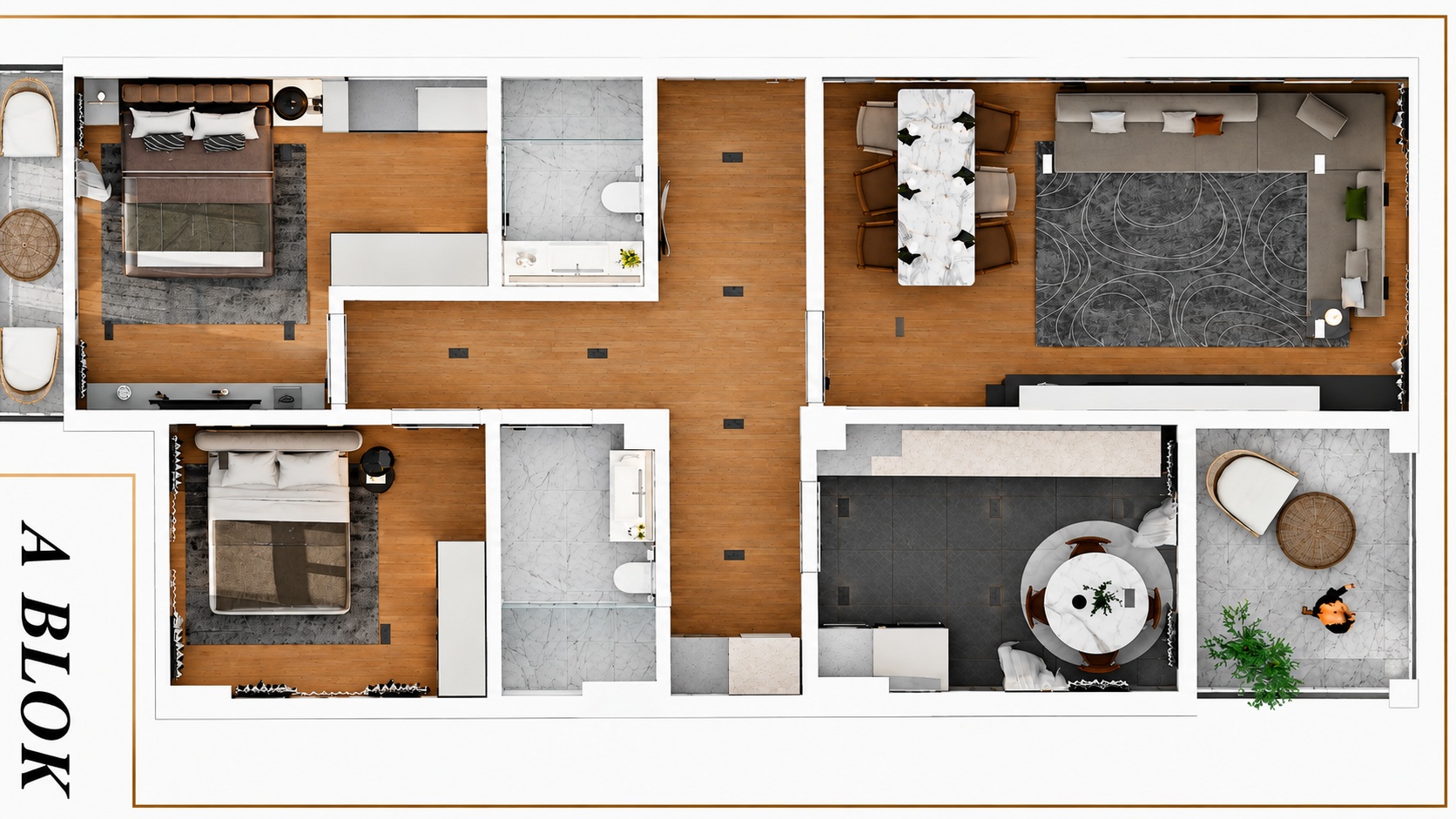 ÇANAKKALE HAMİDİYE' DE  HASTANEYE YAKIN  ÇİFT BALKONLU 2+1 SATILIK DAİRE - ÇANAKKALE MERKEZ KEPEZ BELDESİ, HAMİDİYE MAHALLESİ - undefined undefined - Thumbnail