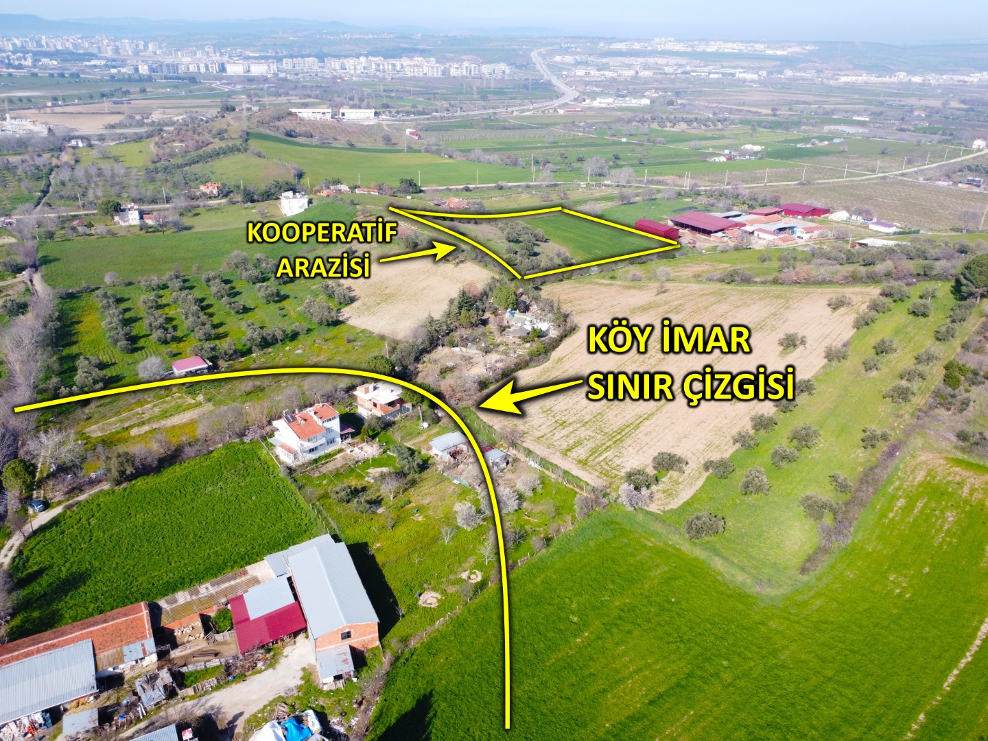 SARICAELİ İMAR SINIRINDA SINIRLI SAYIDA KOOPERATİF HİSSELERİ - ÇANAKKALE MERKEZ SARICAELİ KÖYÜ - undefined undefined - Thumbnail