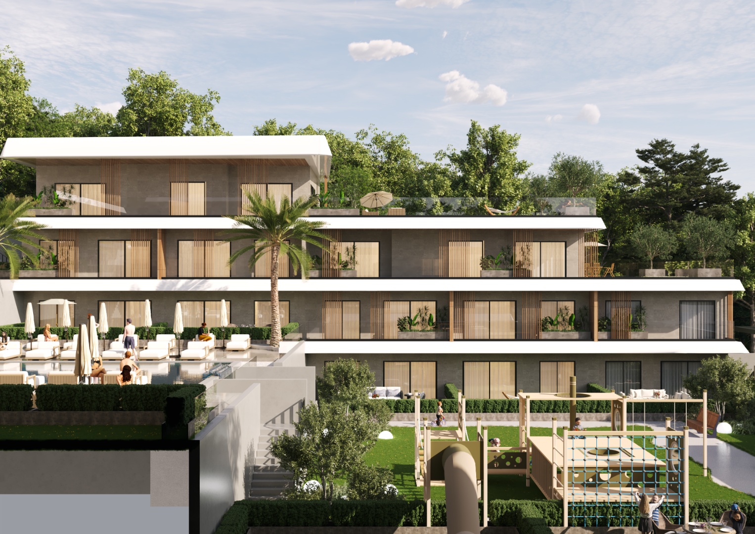 KUŞADASI DENİZ MANZARALI 1+1 TERASLI RESIDENCE  - AYDIN KUŞADASI TÜRKMEN MAHALLESİ - undefined undefined - Thumbnail