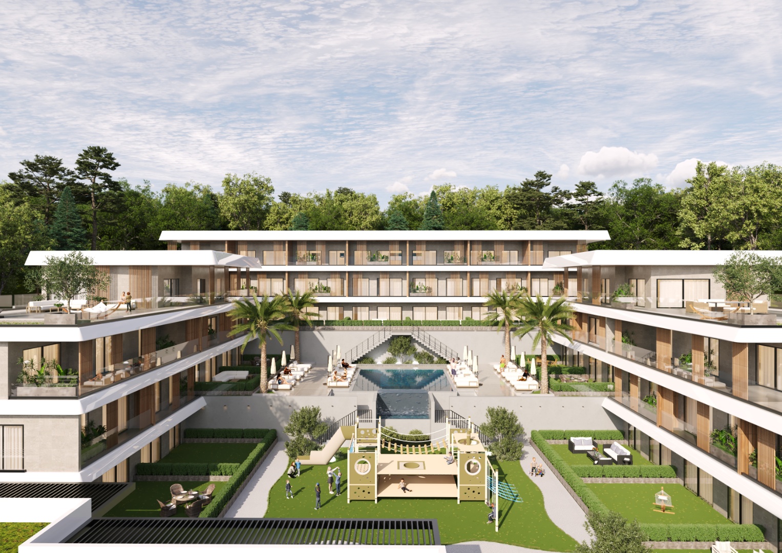 KUŞADASI DENİZ MANZARALI 4+1 DUBLEKS HAVUZLU RESIDENCE - AYDIN KUŞADASI TÜRKMEN MAHALLESİ - undefined undefined - Thumbnail