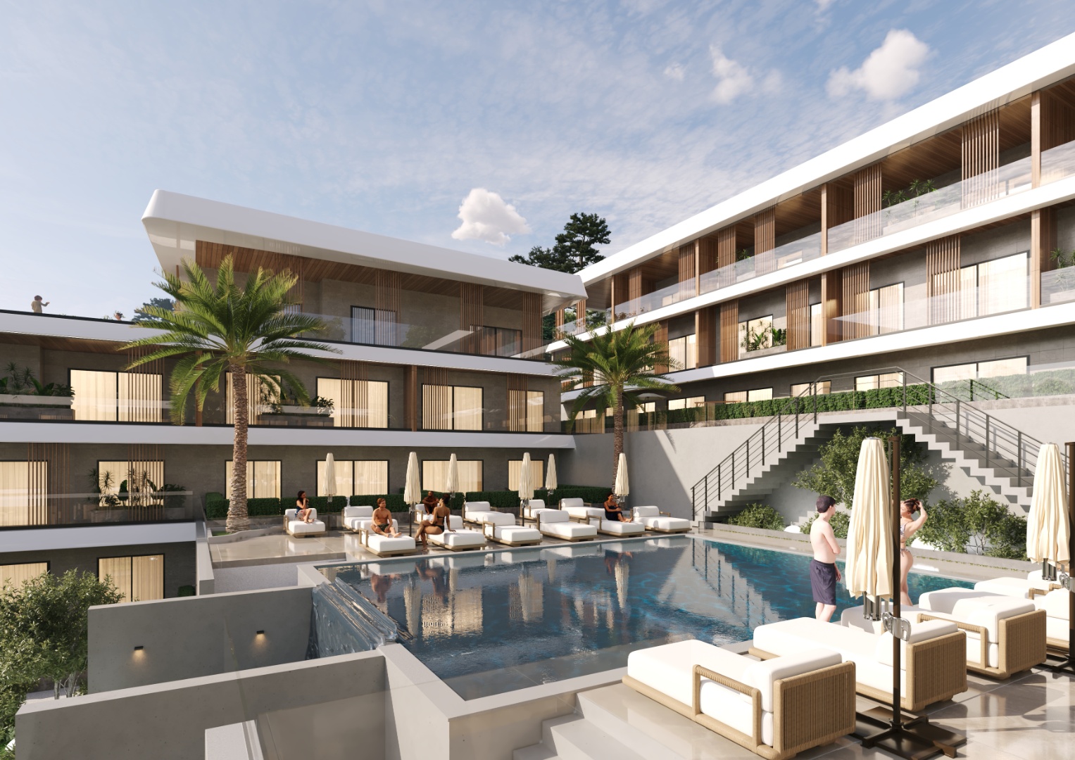 KUŞADASI DENİZ MANZARALI 4+1 DUBLEKS HAVUZLU RESIDENCE - AYDIN KUŞADASI TÜRKMEN MAHALLESİ - undefined undefined - Thumbnail
