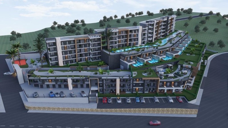 KUŞADASI ADA POINT'DE SIFIR ve EŞYALI 2+1 SATILIK DAİRE  - AYDIN KUŞADASI DEĞİRMENDERE MAHALLESİ - [object Object] [object Object]