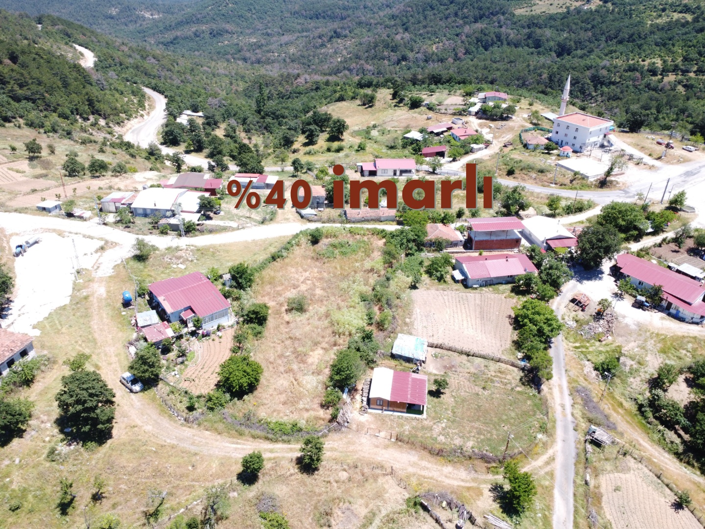 LAPSEKİ ÜÇPINARLAR KÖYÜNDE %40 İMARLI 1518 M2  SATILIK ARSA - ÇANAKKALE LAPSEKİ ÜÇPINAR KÖYÜ - undefined undefined - Thumbnail