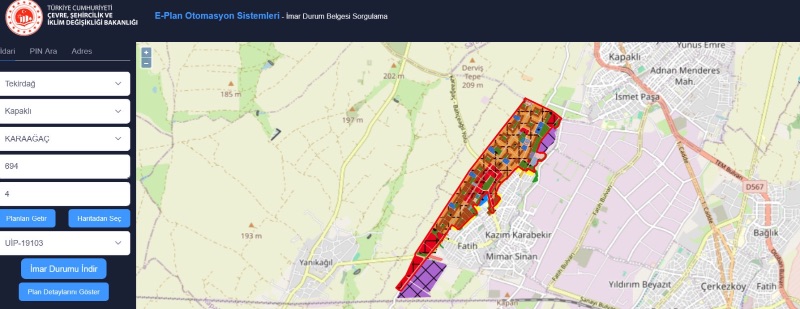 Tekirdağ Kapaklı Karaağaç 1302 m2 Konut İmarlı Satılık Arsa - TEKİRDAĞ KAPAKLI KARAAĞAÇ MAHALLESİ - undefined undefined - Thumbnail