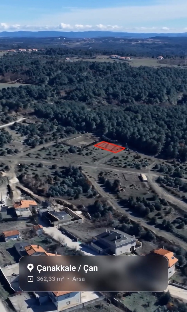 Çanakkale Çan Karşıyaka Mahallesinde Satılık İmarlı Arsa  - ÇANAKKALE ÇAN KARŞIYAKA MAHALLESİ - undefined undefined - Thumbnail