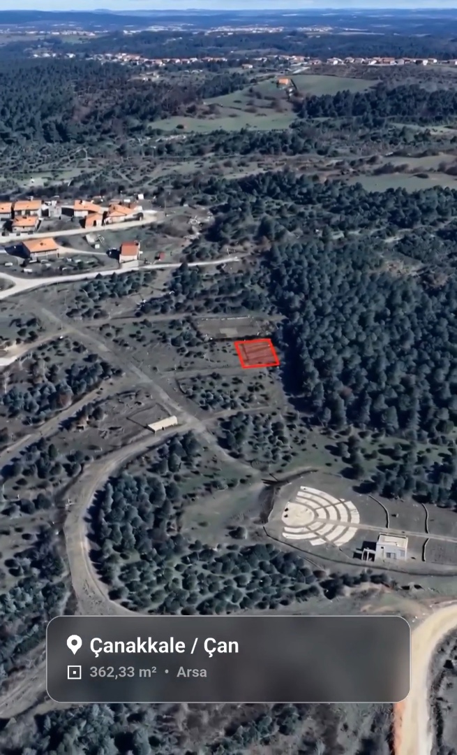 Çanakkale Çan Karşıyaka Mahallesinde Satılık İmarlı Arsa  - ÇANAKKALE ÇAN KARŞIYAKA MAHALLESİ - undefined undefined - Thumbnail