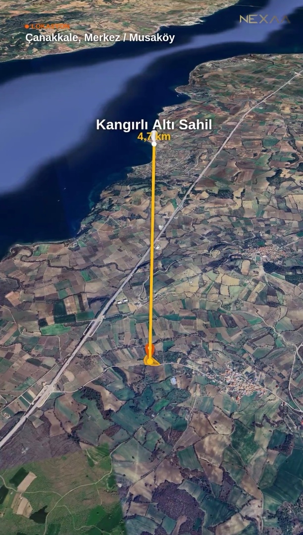 Çanakkale Merkez Musaköy de 9300 m2 Satılık Tarla  - ÇANAKKALE MERKEZ MUSAKÖY KÖYÜ - undefined undefined - Thumbnail