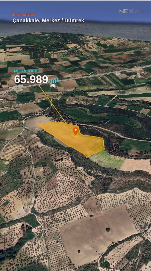 Çanakkale Merkez Dümrek Köyün de 113631 m2 Satılık Tarla - ÇANAKKALE MERKEZ DÜMREK KÖYÜ - undefined undefined - Thumbnail