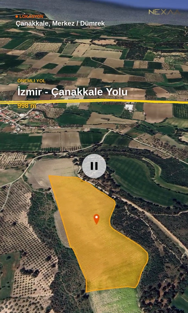 Çanakkale Merkez Dümrek Köyün de 113631 m2 Satılık Tarla - ÇANAKKALE MERKEZ DÜMREK KÖYÜ - undefined undefined - Thumbnail