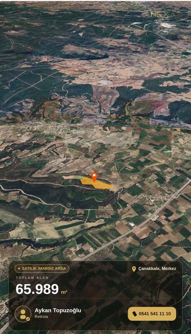 Çanakkale Merkez Dümrek Köyün de 113631 m2 Satılık Tarla - ÇANAKKALE MERKEZ DÜMREK KÖYÜ - undefined undefined - Thumbnail