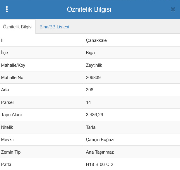 ÇANAKKALE BİGA KARABİGA ZEYTİNLİK KÖYÜ SATILIK 3.486 m2 TARLA  - ÇANAKKALE BİGA KARABİGA BELDESİ, ZEYTİNLİK MAHALLESİ - undefined undefined - Thumbnail