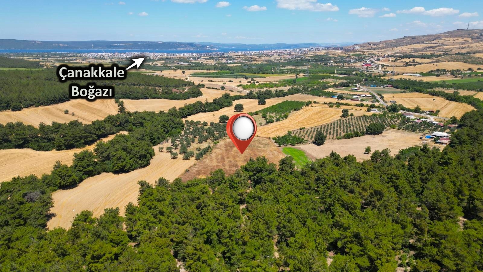 Çanakkale Merkez Taşlıtarla da 400 Adet Badem Ağaçı Bulunan 10239 M2 Tarla - ÇANAKKALE MERKEZ TAŞLITARLA KÖYÜ - undefined undefined - Thumbnail