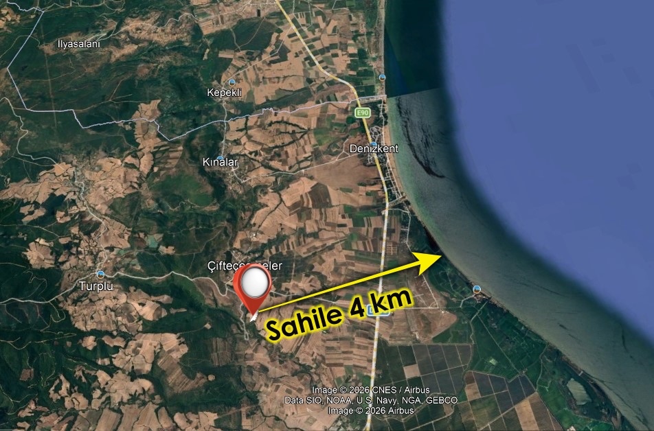 Balıkesir Gönen Çifteçeşmelerde 13450 M2 Tarla - BALIKESİR GÖNEN ÇİFTEÇEŞMELER MAHALLESİ - undefined [object Object]