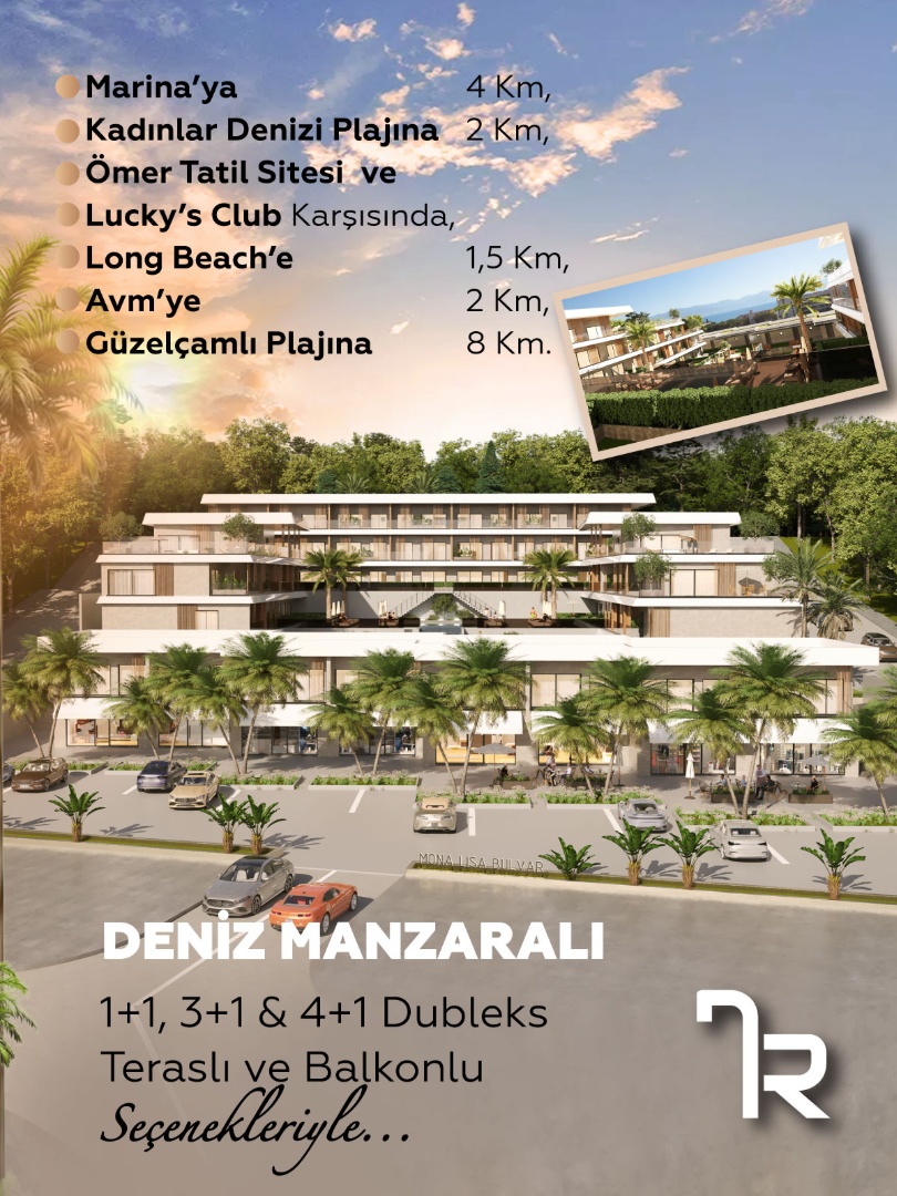 KUŞADASI MONALISA BULVAR PROJESİNDE 3+1 BAHÇE DUBLEKS SATILIK - AYDIN KUŞADASI YAVANSU MAHALLESİ - [object Object] [object Object]