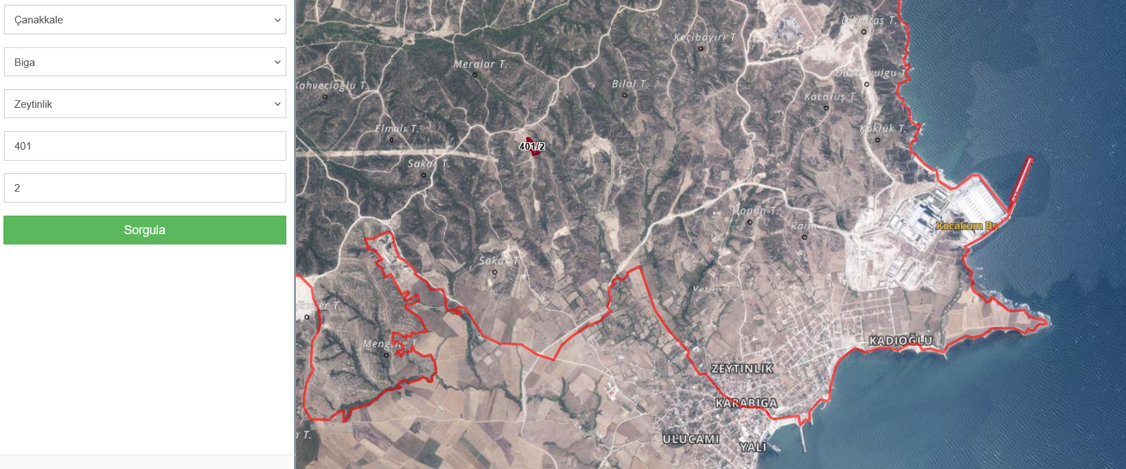 ÇANAKKALE KARABİGA ZEYTİNLİK KÖYÜ SATILIK 6.313 M2 BAĞ - ÇANAKKALE BİGA KARABİGA BELDESİ, ZEYTİNLİK MAHALLESİ - undefined undefined - Thumbnail