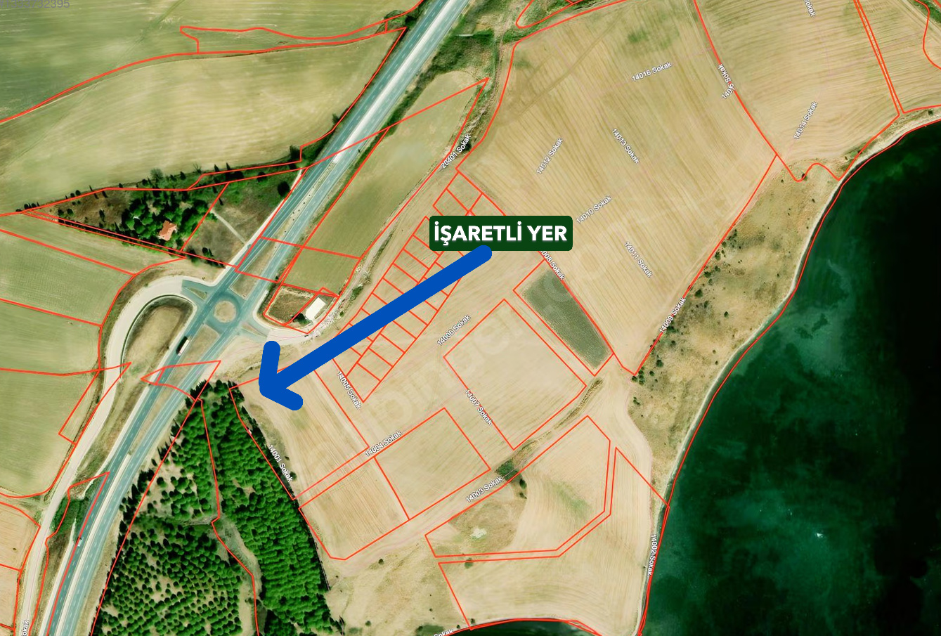 GELİBOLU CEVİZLİ KÖYÜ BOĞAZ VE KÖPRÜ MANZARALI SATILIK 194,50 m2 ARSA