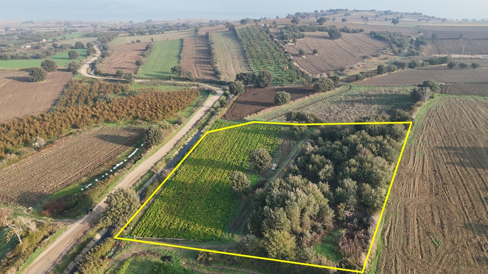 KARACAÖREN İMAR SINIRINDA FIRSAT TARLA - ÇANAKKALE MERKEZ KARACAÖREN KÖYÜ - undefined [object Object]