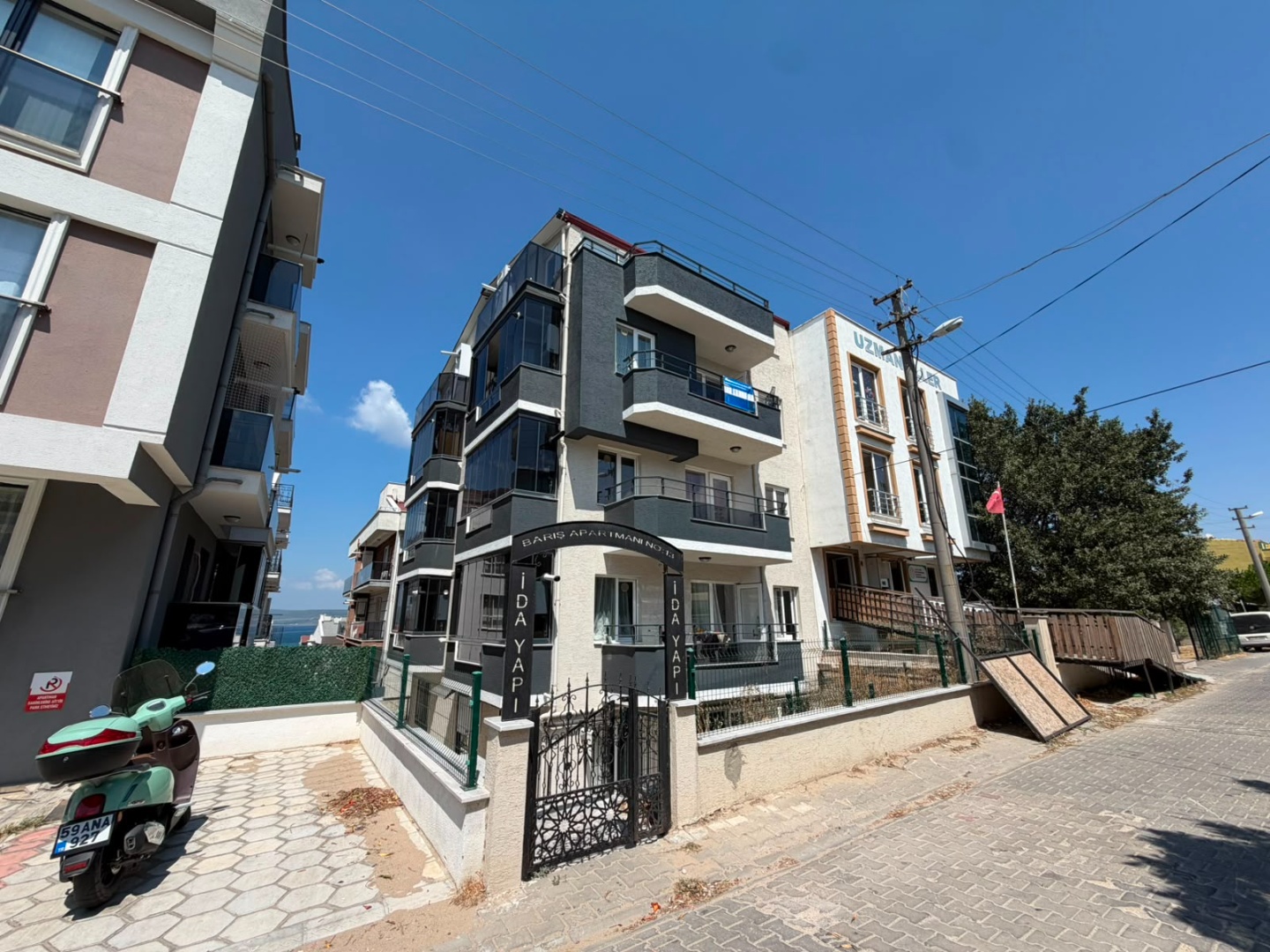 KEPEZ BOĞAZKENTTE KİRALIK MANZARALI VE TERASLI 1+1 DAİRE ! - ÇANAKKALE MERKEZ KEPEZ BELDESİ, BOĞAZKENT MAHALLESİ - undefined undefined - Thumbnail