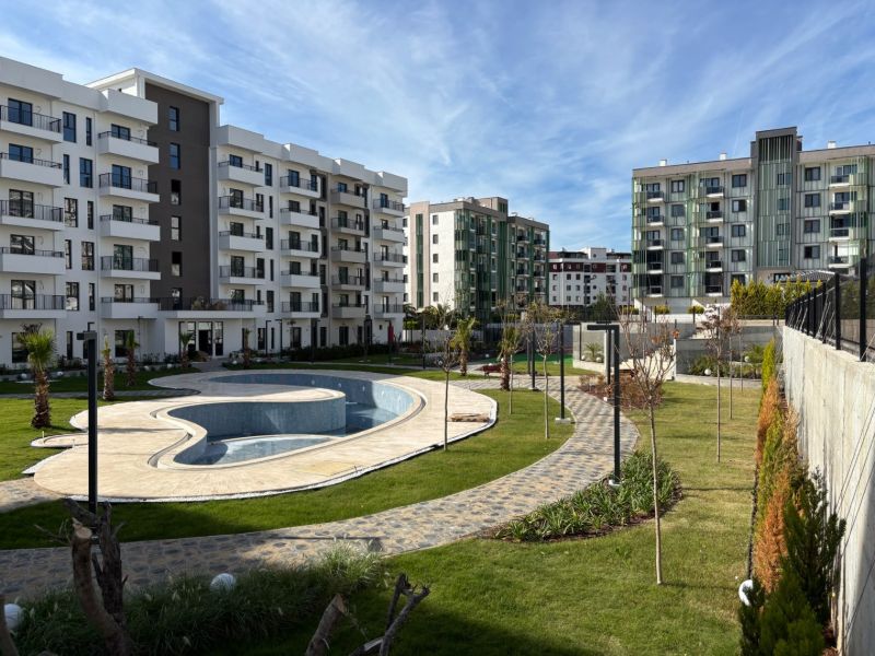 ÇANAKKALE HAMİDİYE MAHALLESİ BERLİN CİTY SİTESİNDE, SIFIR BİNADA EŞYALI 1+1 KİRALIK DAİRE